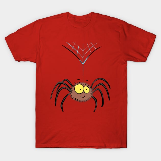 Cute cartoon spider T-Shirt by FrogFactory